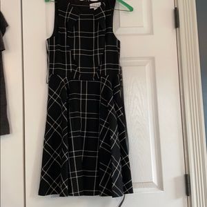 Black and white dress